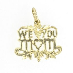 14 kt yellow gold pendant